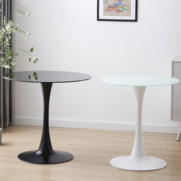 Bàn Cafe Tulip Kính Cường Lực Nhập Khẩu Bàn Cafe Tulip Kính Cường Lực Nhập Khẩu