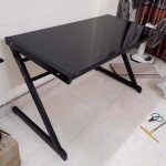 Bàn Gaming Kính Cường Lực Chữ Z