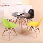 Bàn Ghế Cafe 4 Ghế Eames