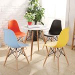 Bộ Bàn Ghế Cafe 4 ghế Eames